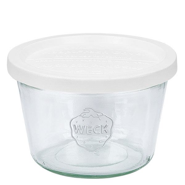 Kubki o pojemno&#347;ci 370 ml z pokrywk&#261; WECK RR100