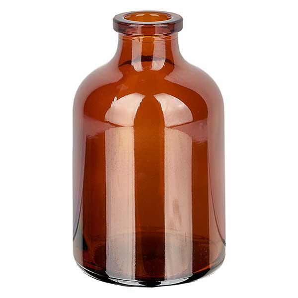 Butelka iniekcyjna z bursztynowego szkła 50 ml Butelka iniekcyjna z bursztynowego szkła 50 ml