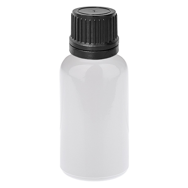 Butelka z zakraplaczem 20 ml, 1 mm, czarna, zamknięcie zabezpieczające przed otwarciem przez osoby nieuprawnione WhiteLine UT18/20 Butelka z zakraplaczem 20 ml, 1 mm, czarna, zamknięcie zabezpieczające przed otwarciem przez osoby nieuprawnione WhiteLine UT18/20