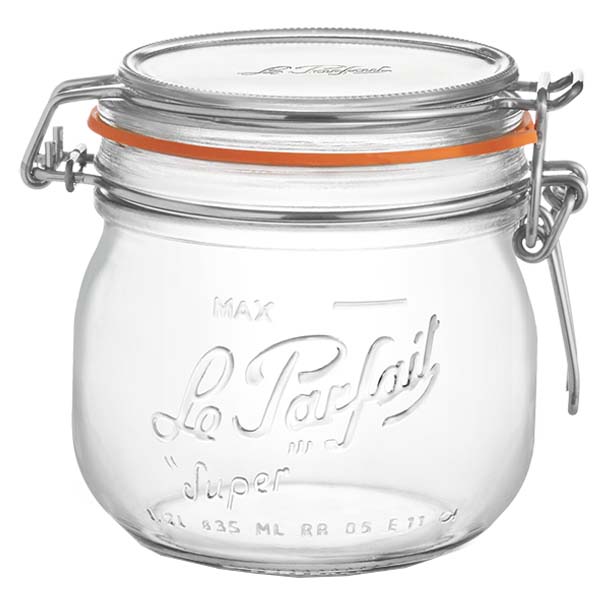 500ml Vorratsglas "Super" mit Bügelverschluss Le Parfait® 500ml Vorratsglas "Super" mit Bügelverschluss Le Parfait®
