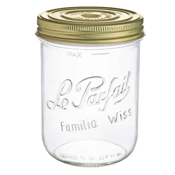 1020ml Sturzglas "Familia Wiss" 2-teiliges Deckelsystem Le P 1020ml Sturzglas "Familia Wiss" 2-teiliges Deckelsystem Le P