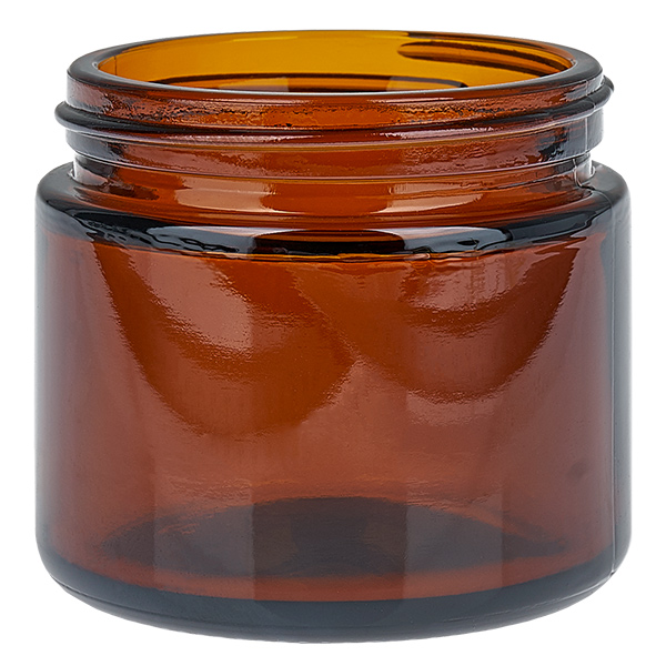 Szklany słoik 60 ml brązowy z pokrywką UNiTWIST Szklany słoik 60 ml brązowy z pokrywką UNiTWIST