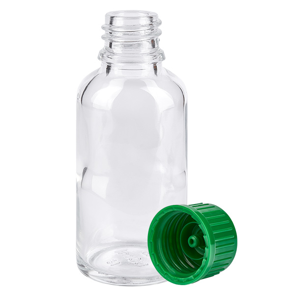 Butelka 30 ml 11 mm SV zielona STD ClearLine UT18/30