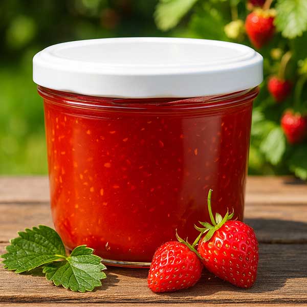 Słoik 230 ml z pokrywką BasicSeal w kolorze białym UN..