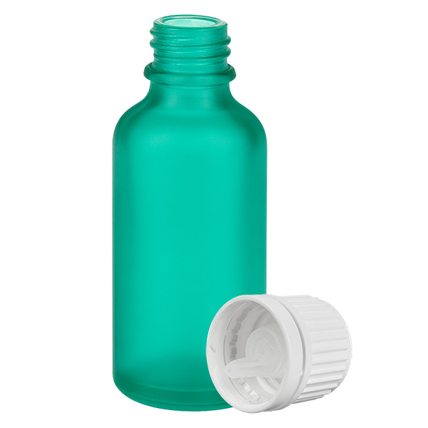 50 ml butelka z kroplomierzem 0,7 mm biała OV GreenLine UT18/50 50 ml butelka z kroplomierzem 0,7 mm biała OV GreenLine UT18/50