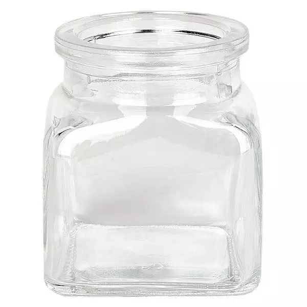 Quadratus 120ml przezroczysty, otwór 39mm, bez korka 38/42 Quadratus 120ml przezroczysty, otwór 39mm, bez korka 38/42