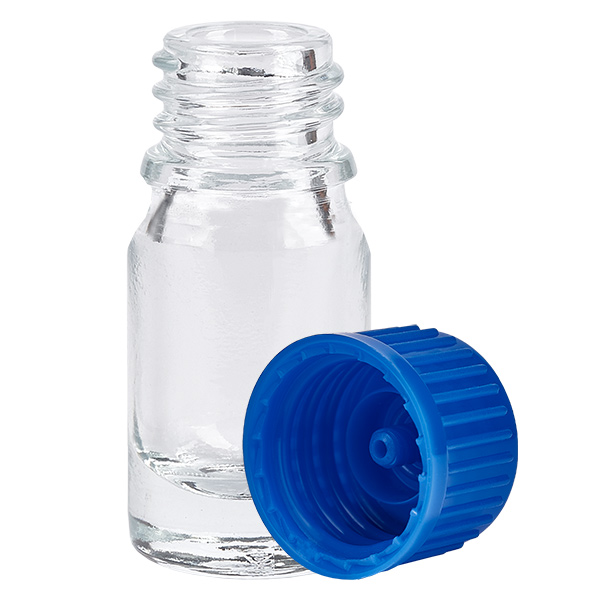 Butelka 5 ml 11 mm SV niebieska STD ClearLine UT18/5