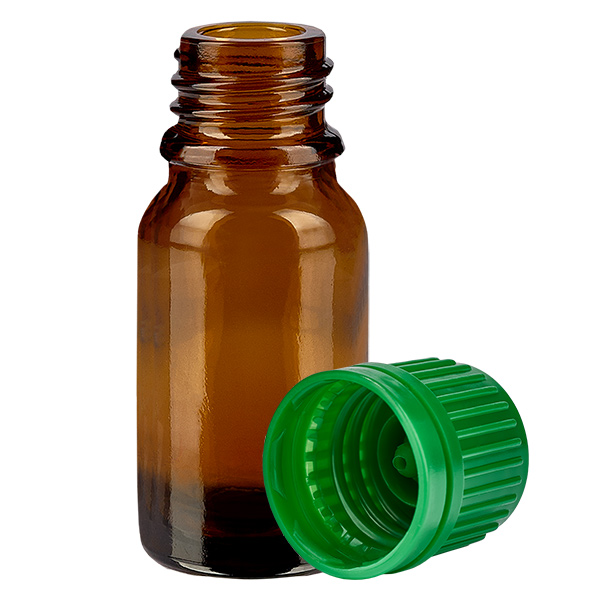 Butelka 10 ml 11 mm SV zielona OV BrownLine UT18/10