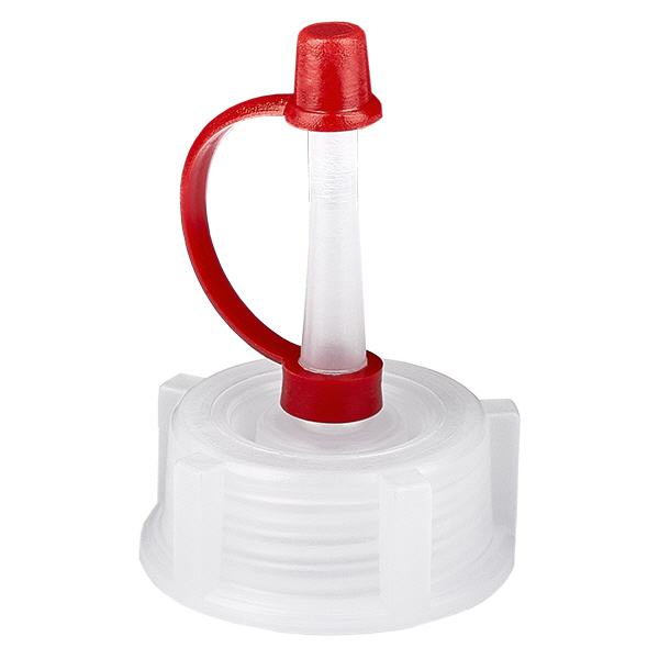 Zakraplacz do butelek laboratoryjnych z wąską szyjką 250 i 500 ml Zakraplacz do butelek laboratoryjnych z wąską szyjką 250 i 500 ml