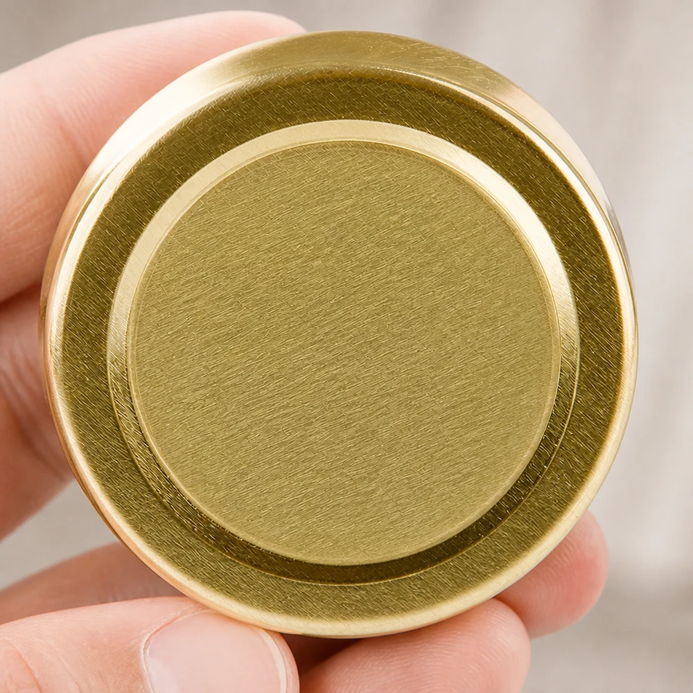 Spód 58 mm, pokrywka BasicSeal w kolorze złotym, TO58deep, UNiTWIST z obrzeżem uszczelniającym