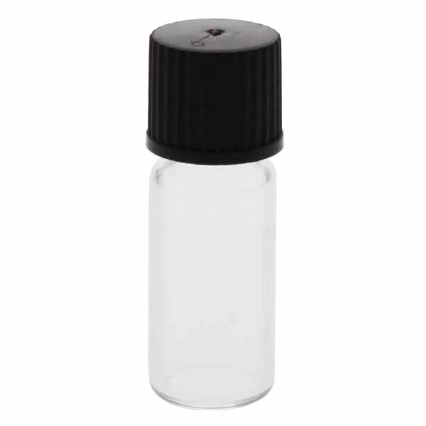 Butelki z gwintem, przezroczyste, 1,5&#8211;2 ml, 11,6 x 32 mm, z zamkni&#281;ciem