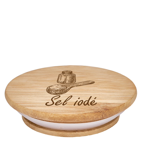 Osłona z drewna "Sel iodé" do WECK RR60