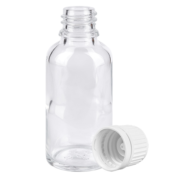 Butelka 30 ml 11 mm SV bia&#322;a OV ClearLine UT18/30