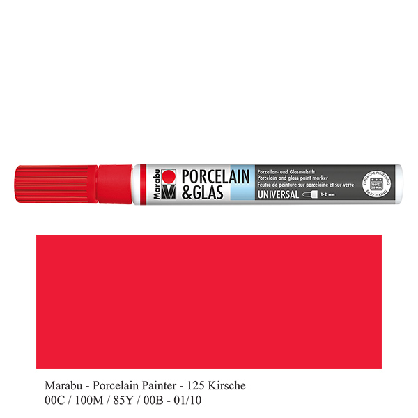 Marabut. Kolor wi&#347;niowy 125, po upieczeniu w piekarniku mo&#380;na my&#263; w zmywarce.