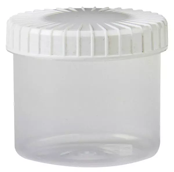 Przezroczysty, zakręcany słoik 135 ml z rowkowaną krawędzią Przezroczysty, zakręcany słoik 135 ml z rowkowaną krawędzią