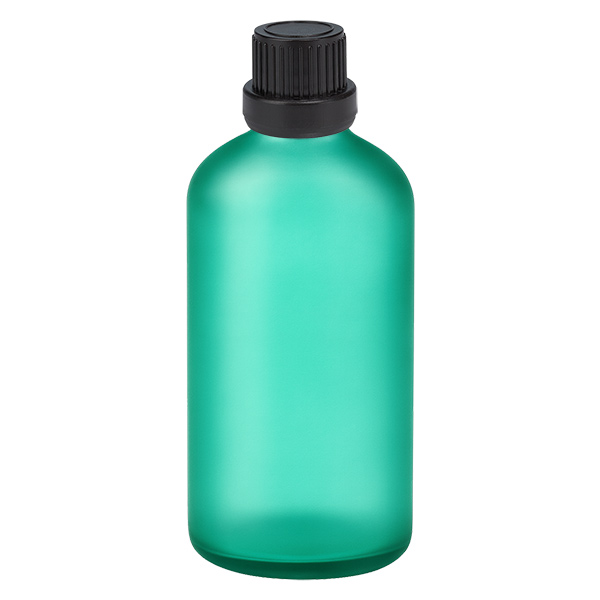 Butelka 100 ml 11 mm SV czarny OV GreenL. UT18/100
