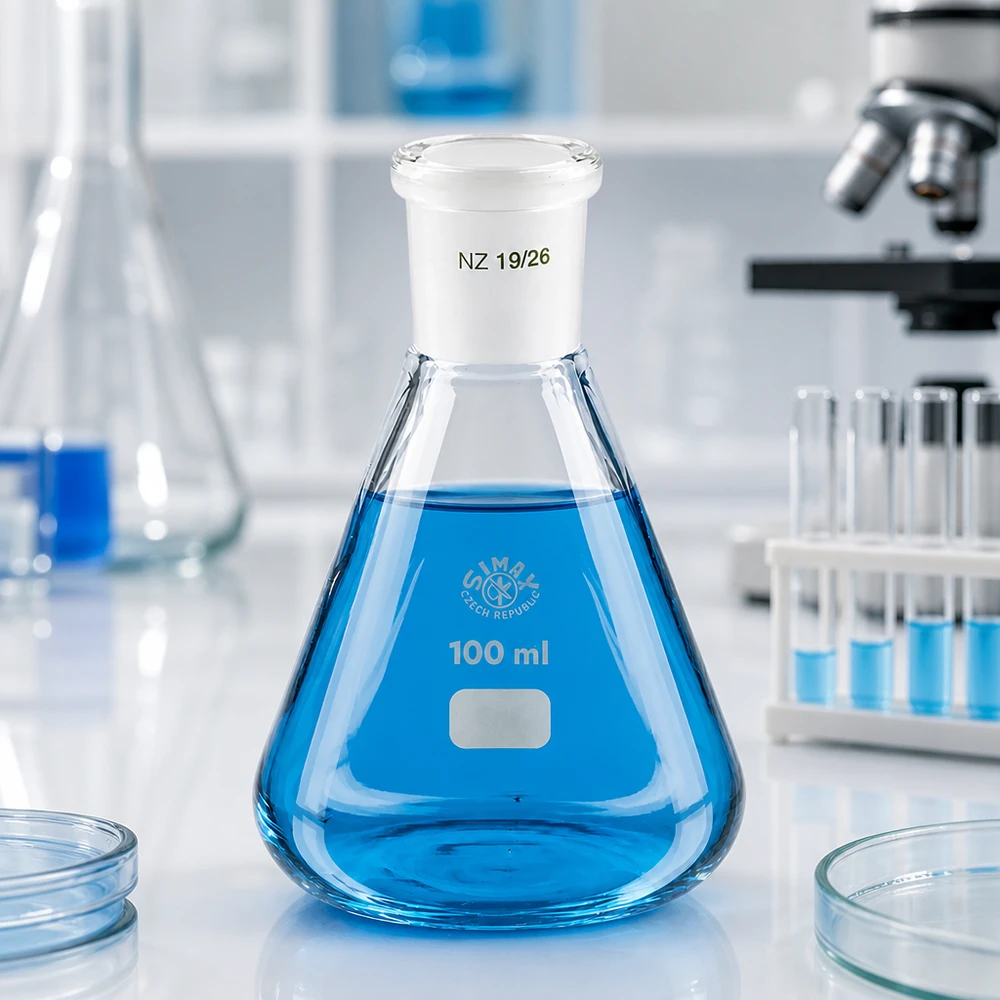Kolba Erlenmeyera 100 ml ze standardowym szlifowanym złączem (19/26)