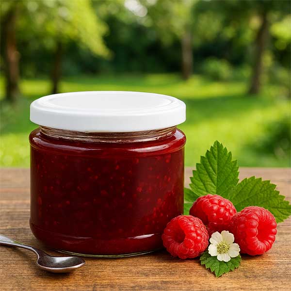 Słoik okrągły 330 ml z pokrywką BasicSeal w kolorze białym UNiTWIST