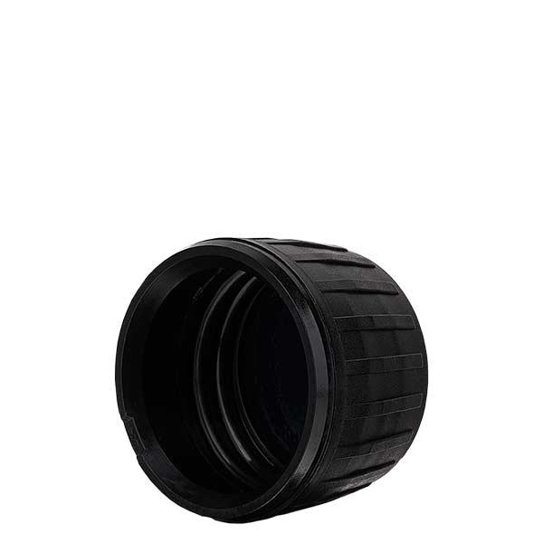 Zakr&#281;tka czarna do fioletowej butelki na wod&#281;