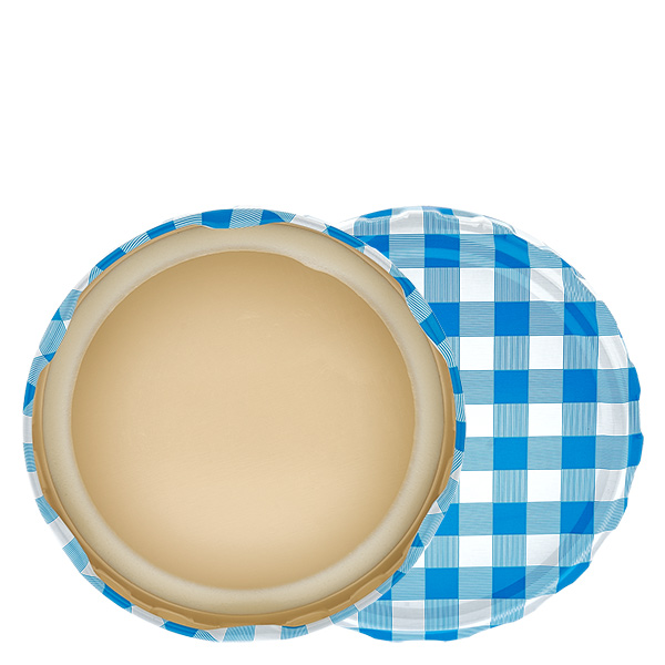 Pokrywa BasicSeal 82 mm w szachownic&#281; niebiesko-bia&#322;&#261; (TO82) UN...