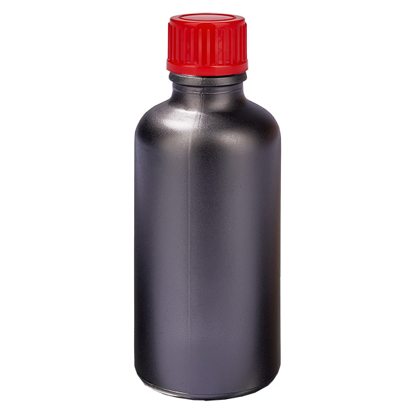 Butelka 50 ml 11 mm SV czerwona STD BlackLine UT18/50 Butelka 50 ml 11 mm SV czerwona STD BlackLine UT18/50