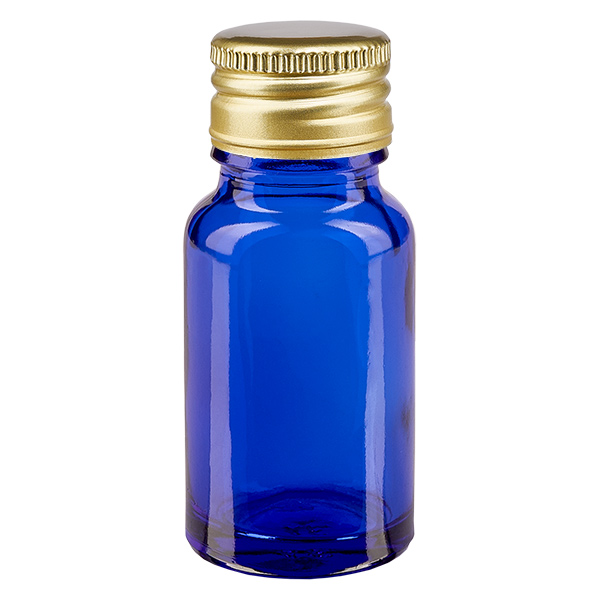 Butelka 10 ml 11 mm SV aluminiowo-z&#322;ota STD BlueL. UT18/10