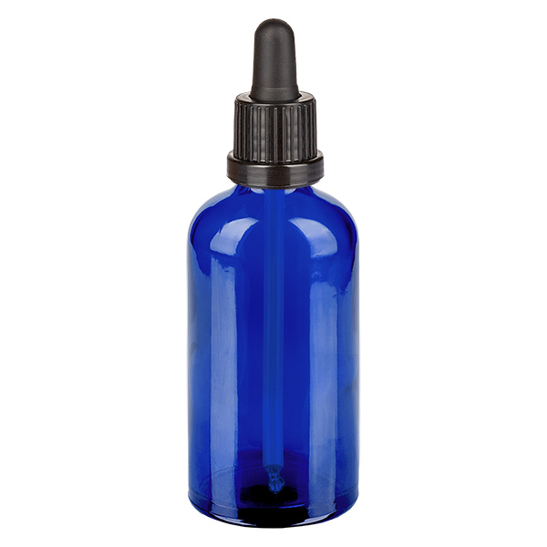 100 ml butelka z pipet&#261; czarna OV BlueLine UT18/100