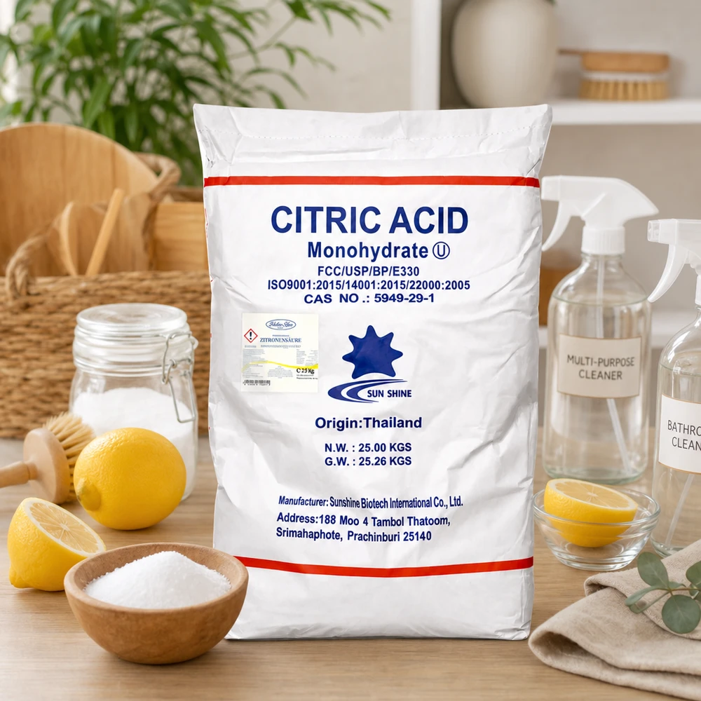 Opis Ten produkt jest środkiem spożywczym. Kwas cytrynowy Doktor-Klaus to prawdziwie uniwersalny produkt. Może być stosowany w wielu obszarach domu i do pielęgnacji całego ciała. Nawet przemysł wykorzystuje ten kwa 25 kg kwasu cytrynowego E330 z Tajlandii od Sunshine Biotech - wysokiej jakości dodatek do żywności w opakowaniach zbiorczych
