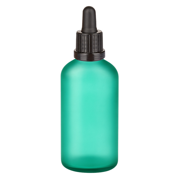 100 ml butelka z pipetą, czarna OV GreenLine UT18/100 100 ml butelka z pipetą, czarna OV GreenLine UT18/100