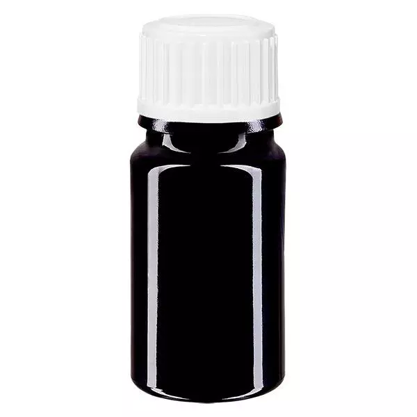 Butelka apteczna viol. 5ml zakręcana v. biała. Globules St Butelka apteczna viol. 5ml zakręcana v. biała. Globules St