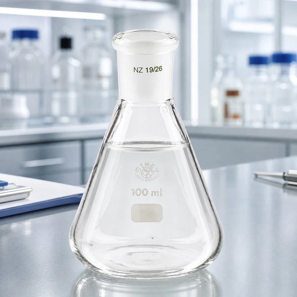 Kolba Erlenmeyera 100 ml ze standardowym szlifowanym złączem (19/26)