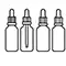 Butelki z pipetą Butelki z pipetą