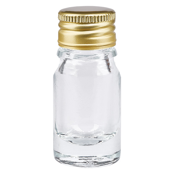 Butelka 5 ml 11 mm SV aluminiowo-z&#322;ota STD ClearLine UT18/5