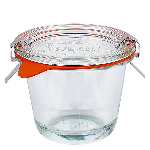 S&#322;oik gourmet 80ml kompletny WECK RR60