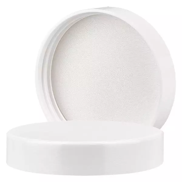Zakrętka bakelitowa biała, gwint 51mm/R3 ApoGlas. Jakość farmaceutyczna z produkcji UE. Np. do szklanych słoików 60 ml (art. 103274, 103282). Zakrętka bakelitowa biała, gwint 51mm/R3 ApoGlas. Jakość farmaceutyczna z produkcji UE. Np. do szklanych słoików 60 ml (art. 103274, 103282).