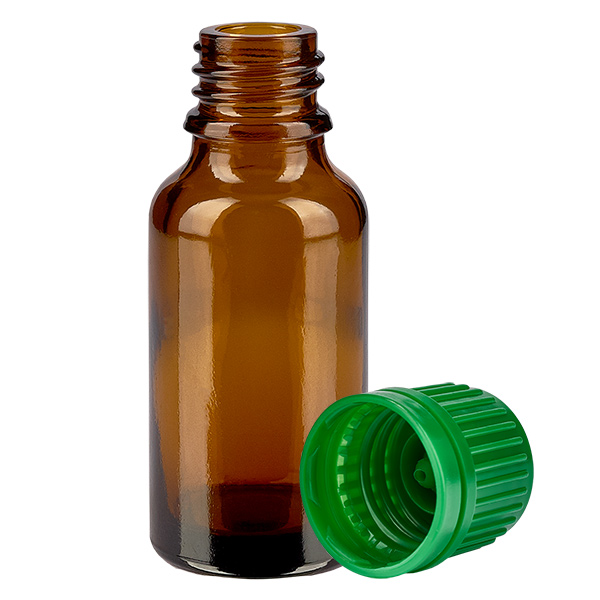Butelka 20 ml 11 mm SV zielona OV BrownLine UT18/20