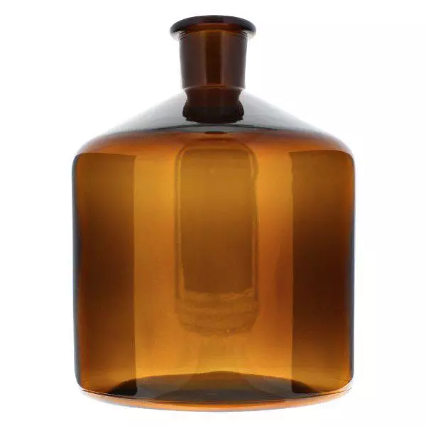 Butelka biurety 2000 ml wykonana z bursztynowego szkła Butelka biurety 2000 ml wykonana z bursztynowego szkła