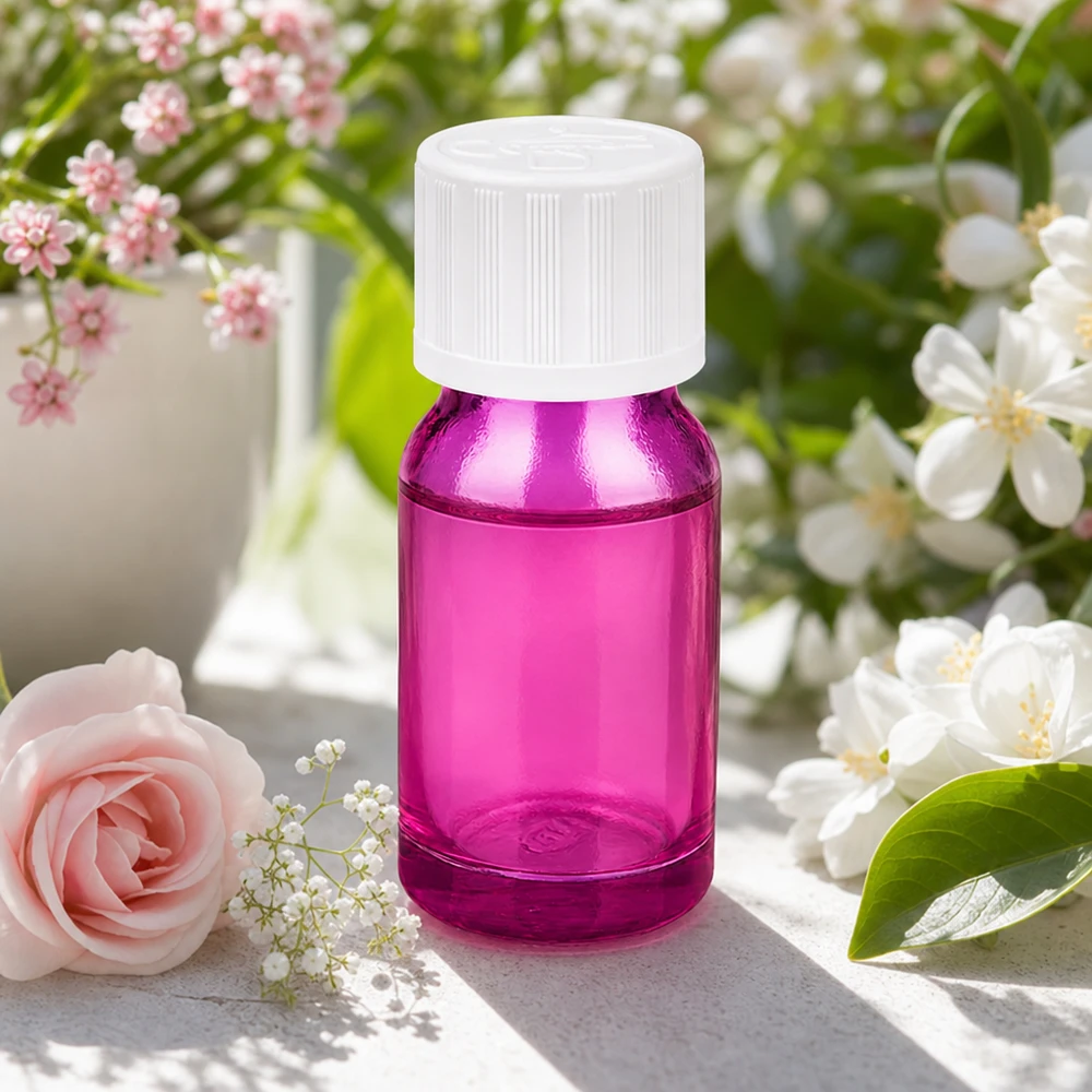 Butelka z zakraplaczem 10 ml 1,2 mm biała, standardowo zabezpieczona przed dziećmi PurpleLine.UT18/10 Butelka z zakraplaczem o pojemności 10 ml wykonana z wysokiej jakości szkła w kolorze fioletowym z zakrętką zabezpieczającą przed dziećmi.