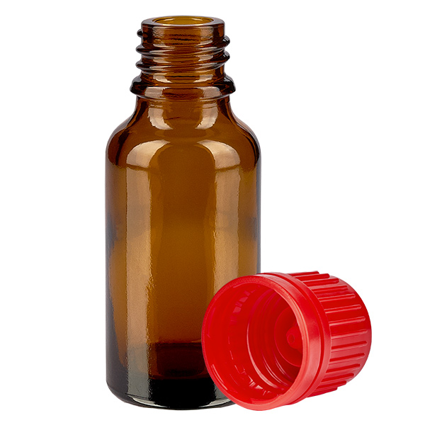 Butelka 20 ml 11 mm SV czerwona OV BrownLine UT18/20