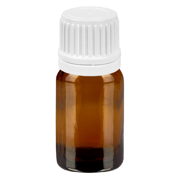 Butelka 5 ml 11 mm SV bia&#322;a OV BrownLine UT18/5