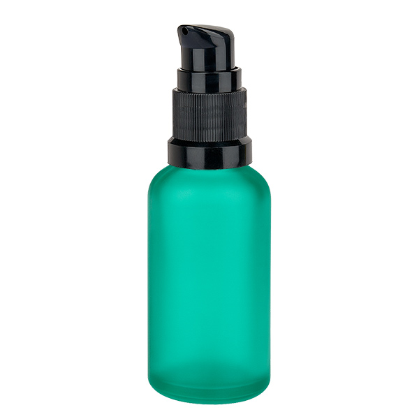 Butelka z pompką 50 ml czarna STD GreenLine UT18/50 Butelka z pompką 50 ml czarna STD GreenLine UT18/50