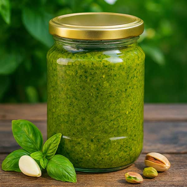 205 ml okrągły słoik ze złotym wieczkiem BasicSeal UNiTWIST