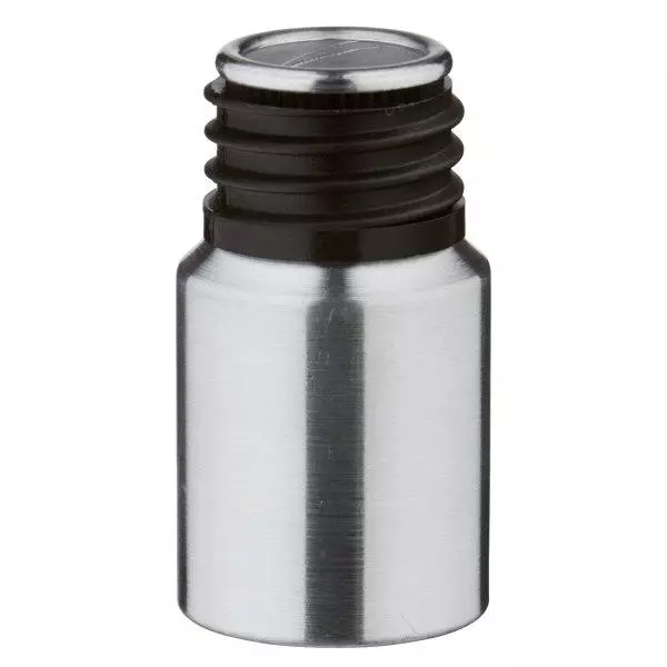 Butelka z polerowanego aluminium o pojemności 10 ml Butelka z polerowanego aluminium o pojemności 10 ml