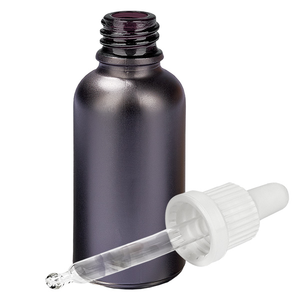 Butelka z pipetą 30 ml biała OV BlackLine UT18/30