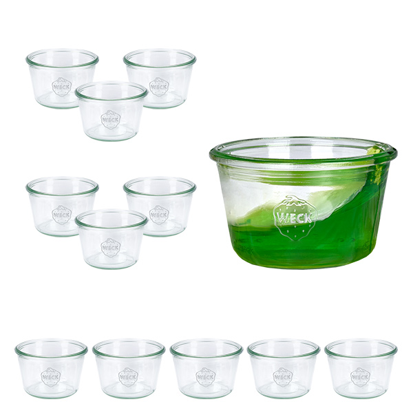 Zestaw 12 słoików Weck 370 ml, słoiki z pokrywką Zestaw 12 słoików Weck 370 ml, słoiki z pokrywką