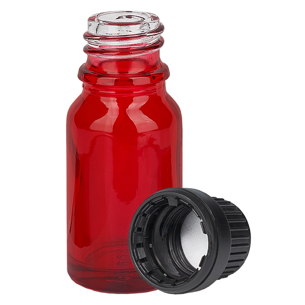 Butelka 10 ml 11 mm SV czarna OV RedLine UT18/10 Butelka 10 ml 11 mm SV czarna OV RedLine UT18/10