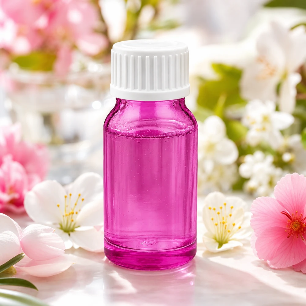Butelka z zakraplaczem 10 ml 0,9 mm biały standard PurpleLine. UT18/10 Butelka z zakraplaczem o pojemności 10 ml z gwintem STD i białą zakrętką UT18/10 w eleganckim fioletowym kolorze.