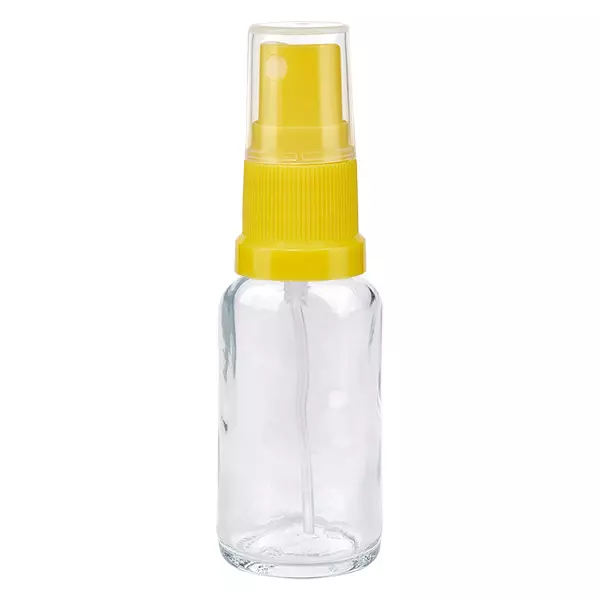 20 ml butelka ze spryskiwaczem żółta/przezroczysta STD ClearLine UT18/20 20 ml butelka ze spryskiwaczem żółta/przezroczysta STD ClearLine UT18/20