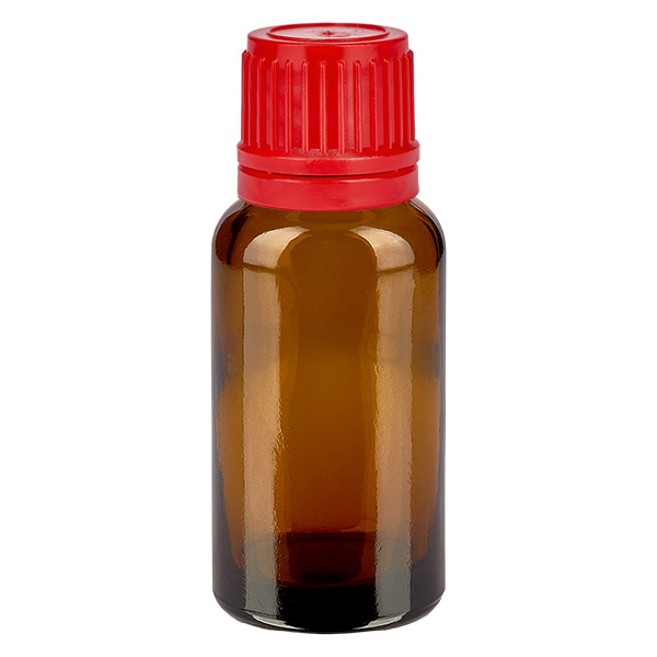 Butelka 20 ml 11 mm SV czerwona OV BrownLine UT18/20