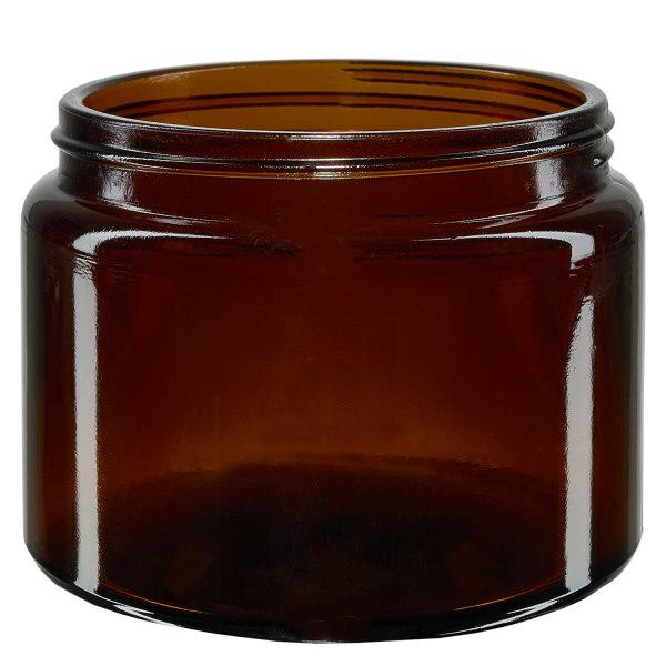 S&#322;oik szklany 500ml br&#261;zowy bez pokrywki, gwint 100mm/R3 ApoGlas. Farmaceutyczna jako&#347;&#263; produkcji UE. Bezpieczny dla &#380;ywno&#347;ci. Z ochron&#261; UV.